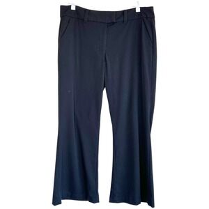 American Eagle Womens Stretch Baggy Flare Trouser Black Size 18 Career Interview